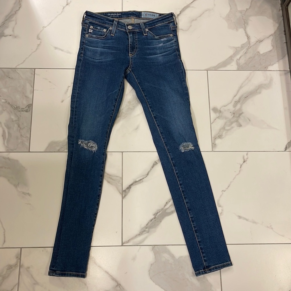 AG Adriano Goldschmied The Legging Ankle super skinny jeans size 24